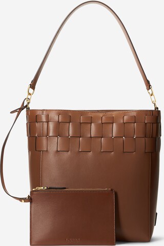 Lauren Ralph Lauren - Bolso de mano 'Adley' en marrón