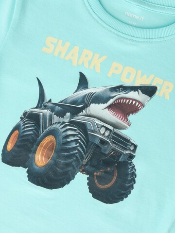 Tricou 'NMMVOTO' de la NAME IT pe verde