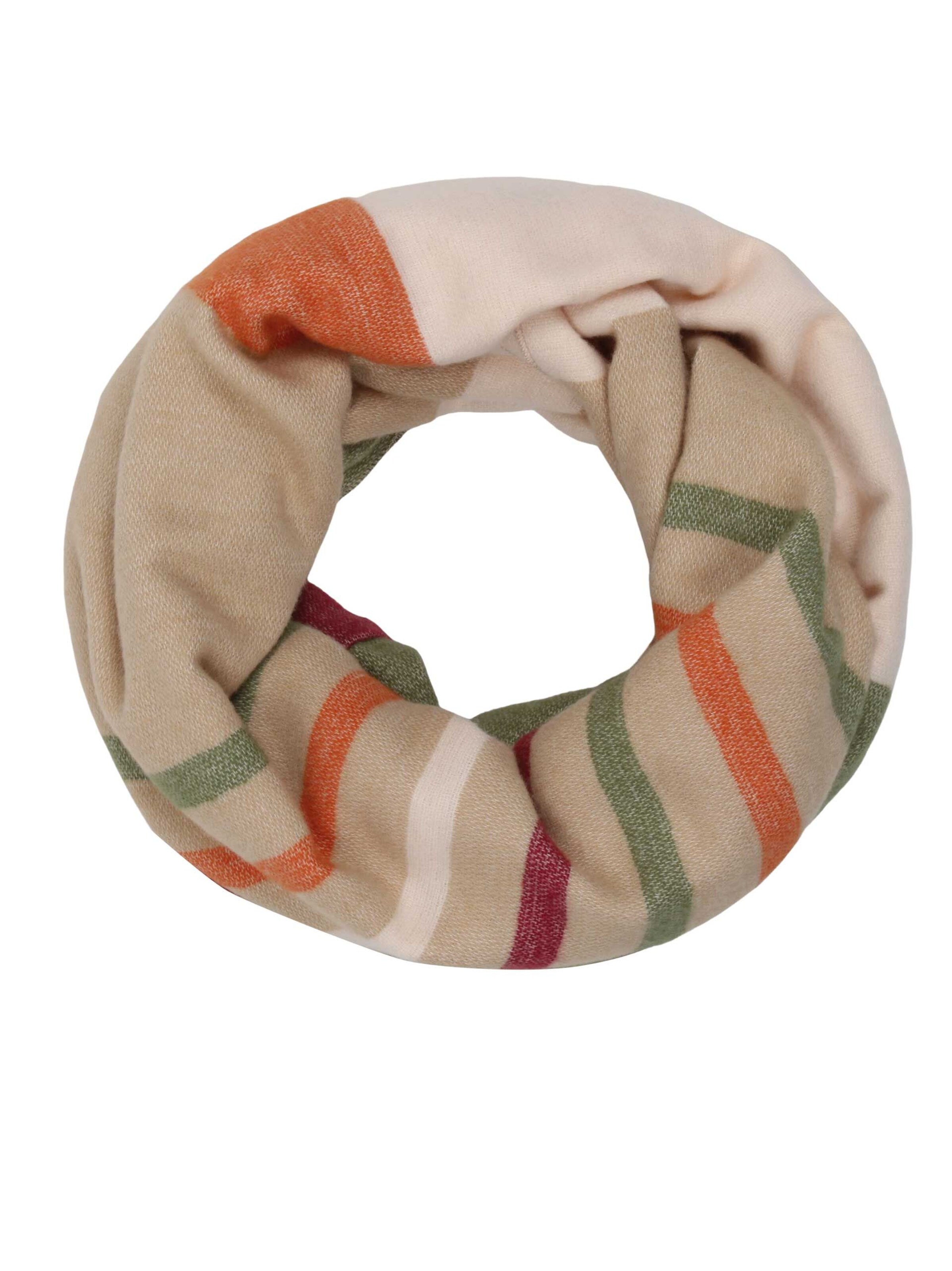 SAMAYA Schal 'Milton' in Beige: Vorderseite