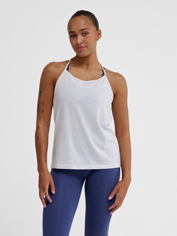 Hummel Sporttop 'Vanja' in Wit: voorkant