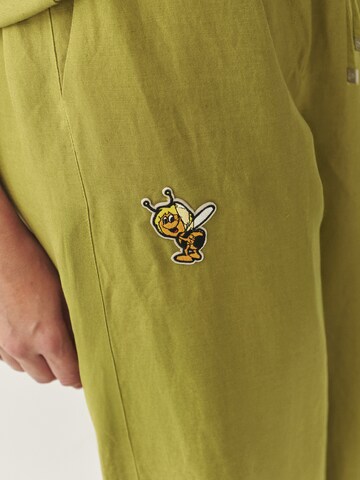 TATUUM - Pierna ancha Pantalón en verde