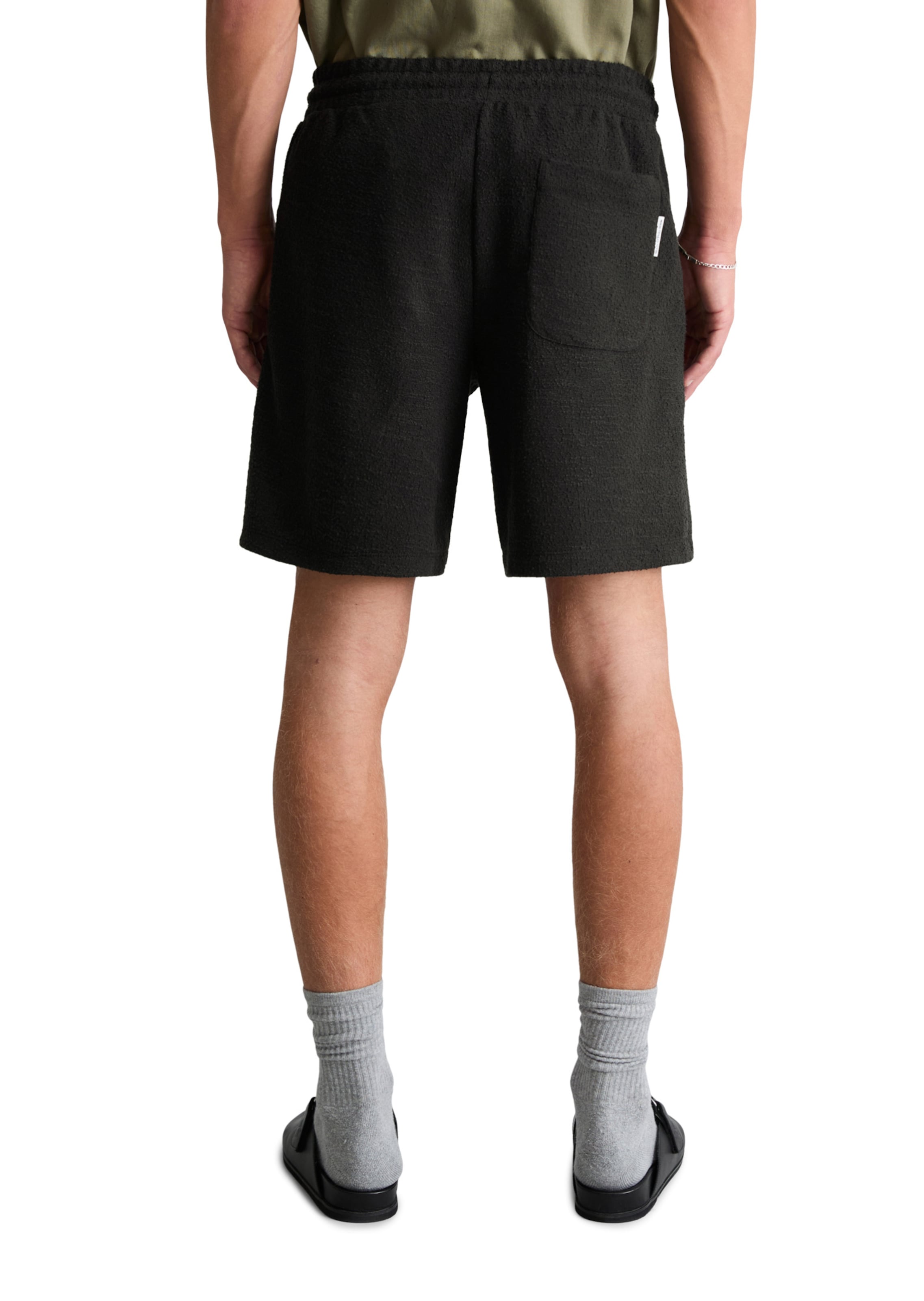 Marc O'Polo DENIM Regular Trousers in Black