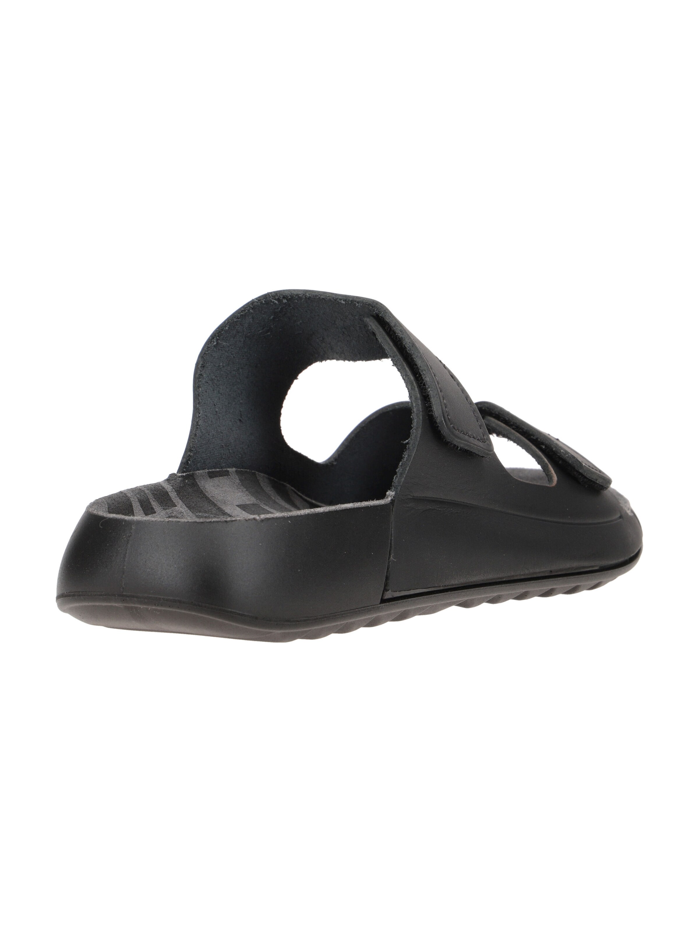 ECCO Pantolette 'Ecco Cozmo Pantolette schwarz 2fach Klett 206823'‌‌‌‌‌ in Schwarz