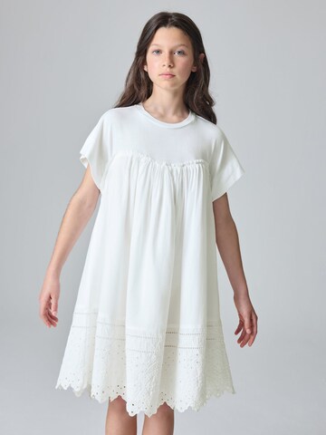 Robe smALLSAINTS en blanc : devant