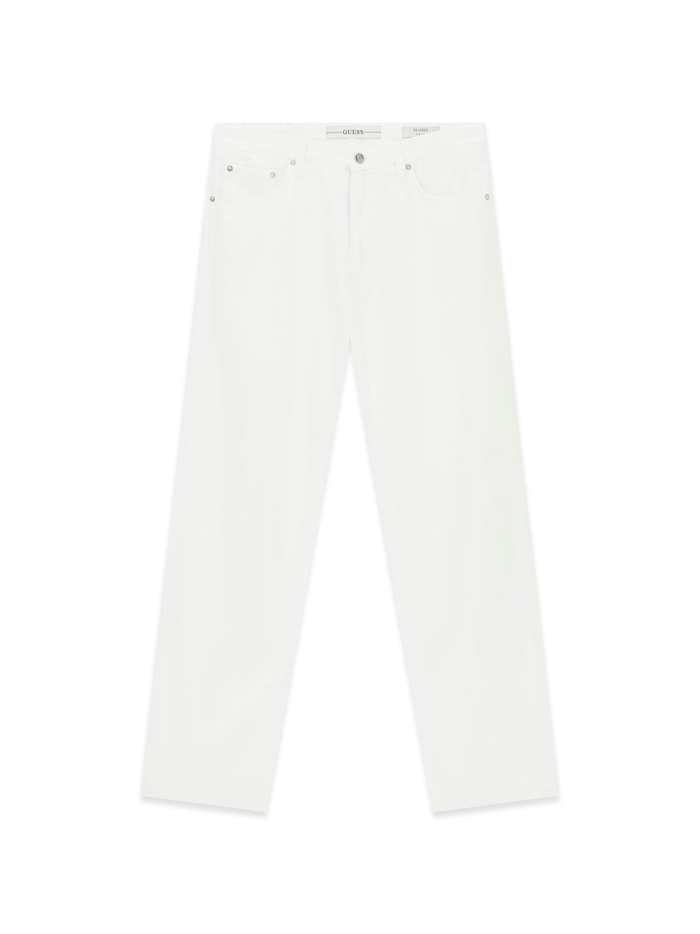 GUESS Regular Jeans 'Owen' in White: front