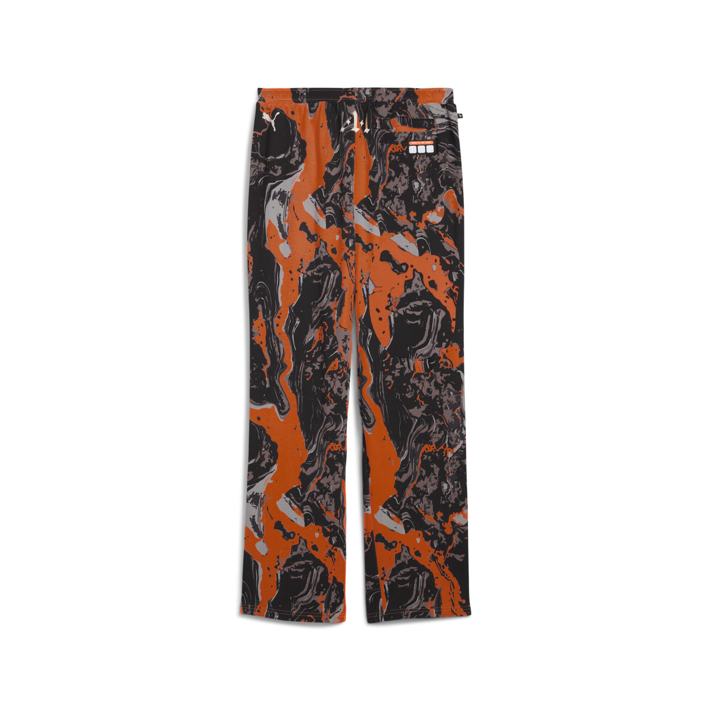 PUMA Loosefit Sportbroek 'Lafrancé Heem Era' in Oranje