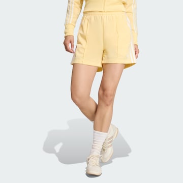 ADIDAS ORIGINALS - Loosefit Pantalón 'Firebird Classic' en amarillo: frente