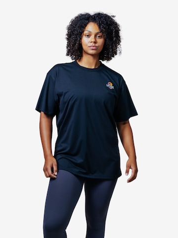 Lifters Oversizeshirt 'Street Oversize T-Shirt Unisex' in Schwarz: Vorderseite