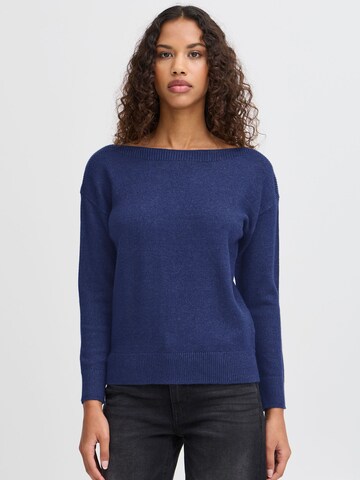 ICHI Trui ' IHSELA LS ' in Blauw