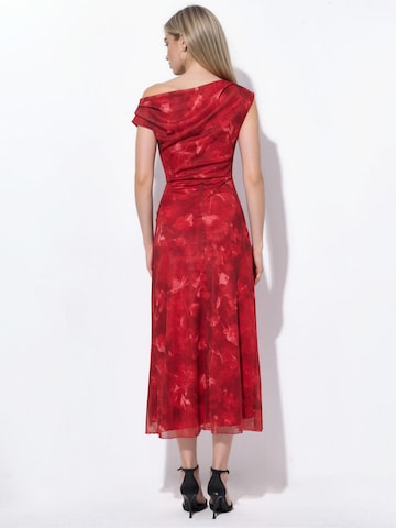 Robe 'Midi' Hiccup en rouge