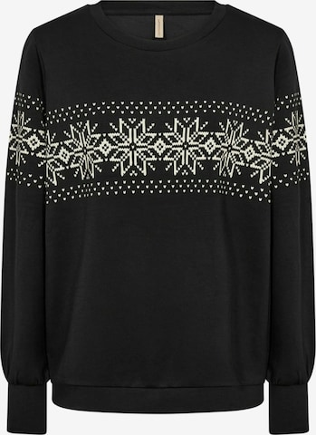 Soyaconcept Sweatshirt in Schwarz: Vorderseite