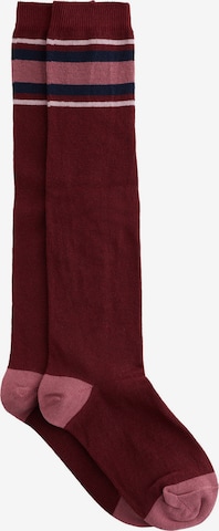 raudona WE Fashion Kojinės: priekis