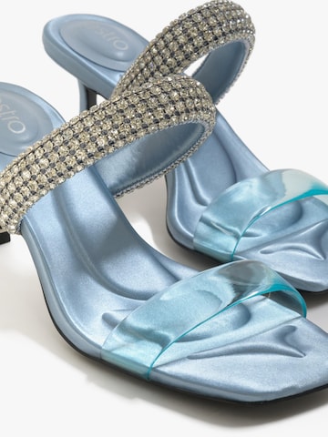 Estro Mules '2206-3' in Blue