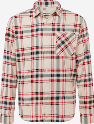 ESPRIT - Regular Fit Camisa em bege: frente