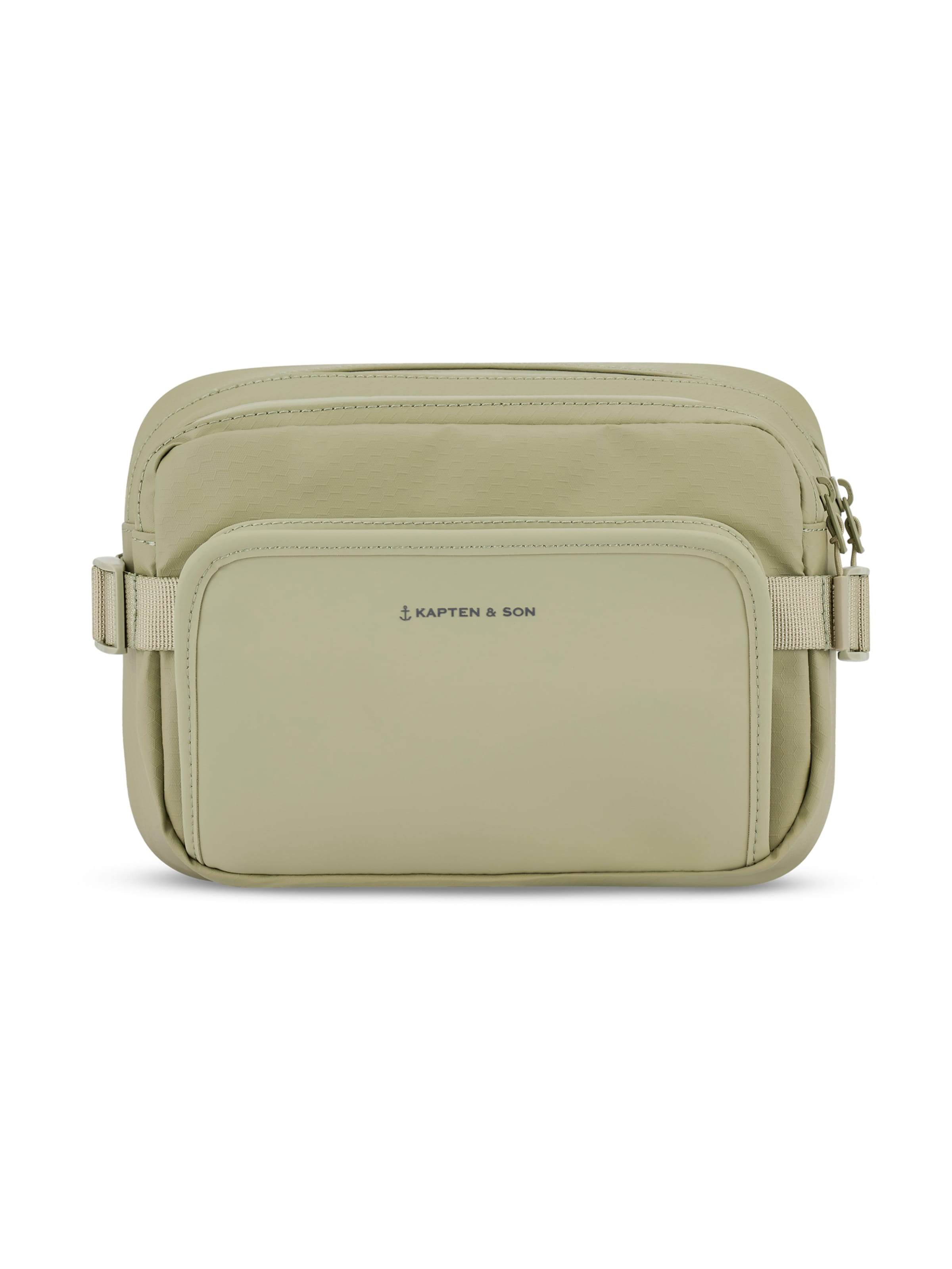 Kapten & Son Vyölaukku 'Lisbon Crossbody' värissä vihreä: etupuoli