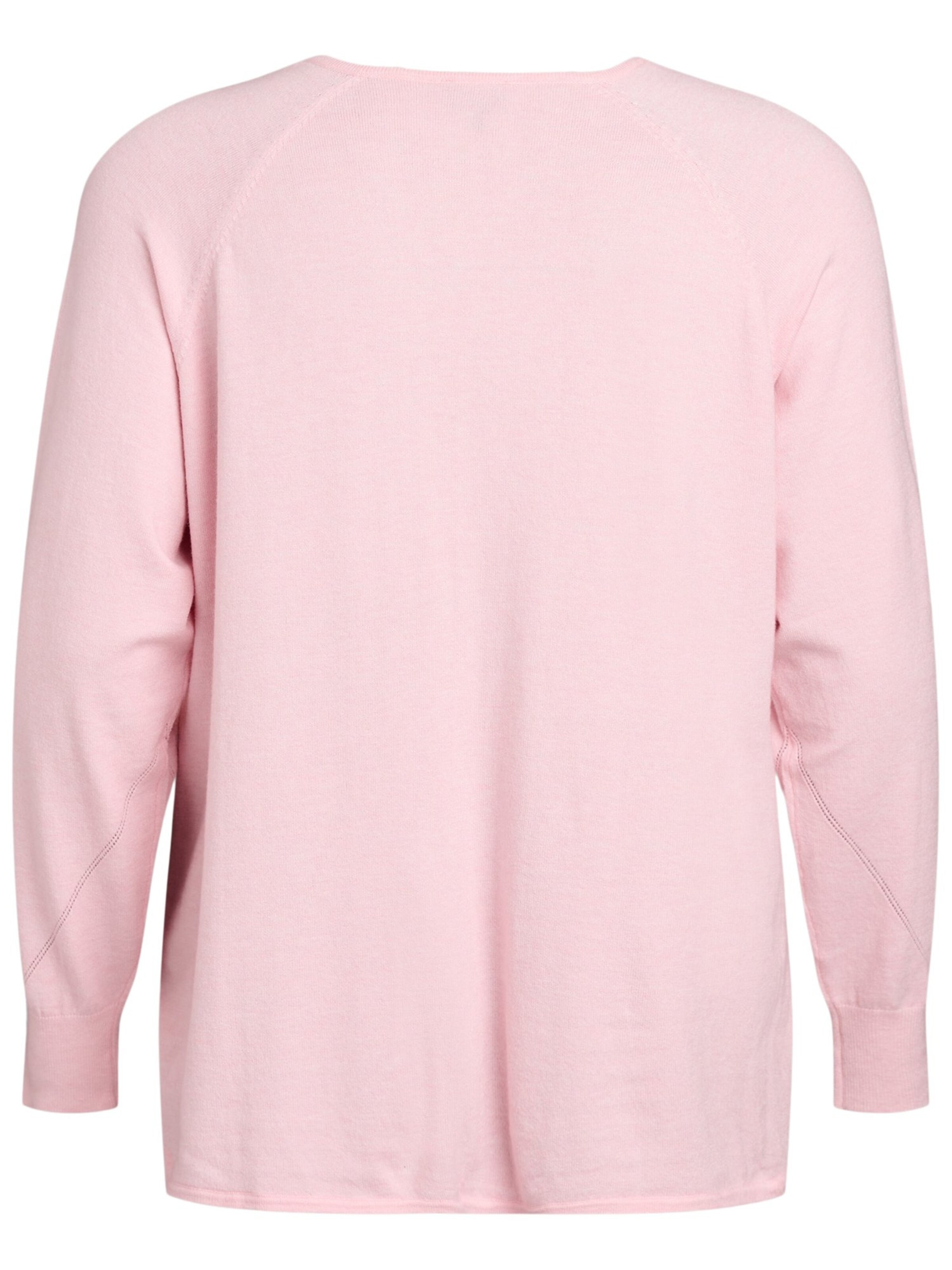 Zizzi Пуловер 'Caella' в розово