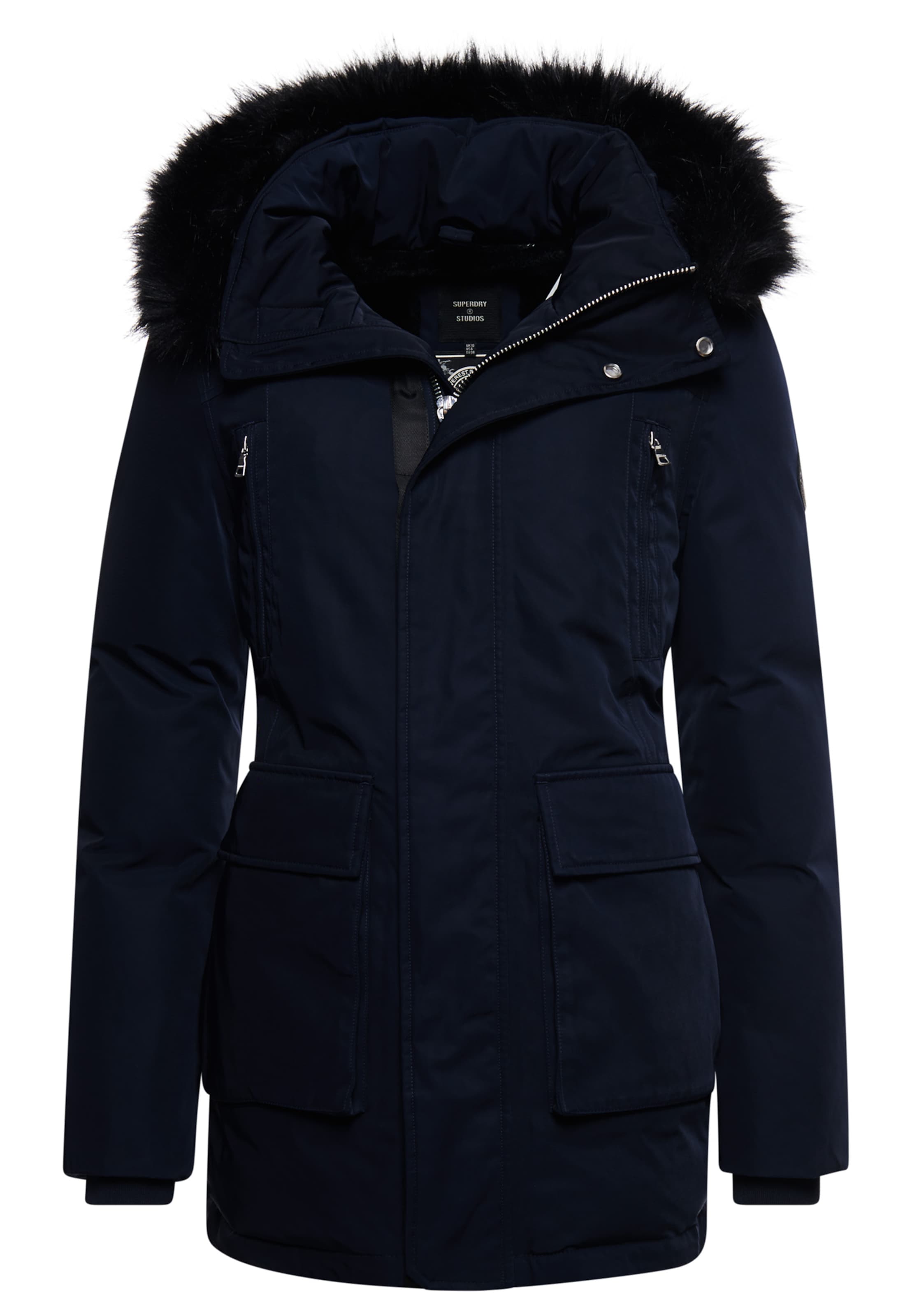 Parka invernale 'Everest' di Superdry in blu: frontale