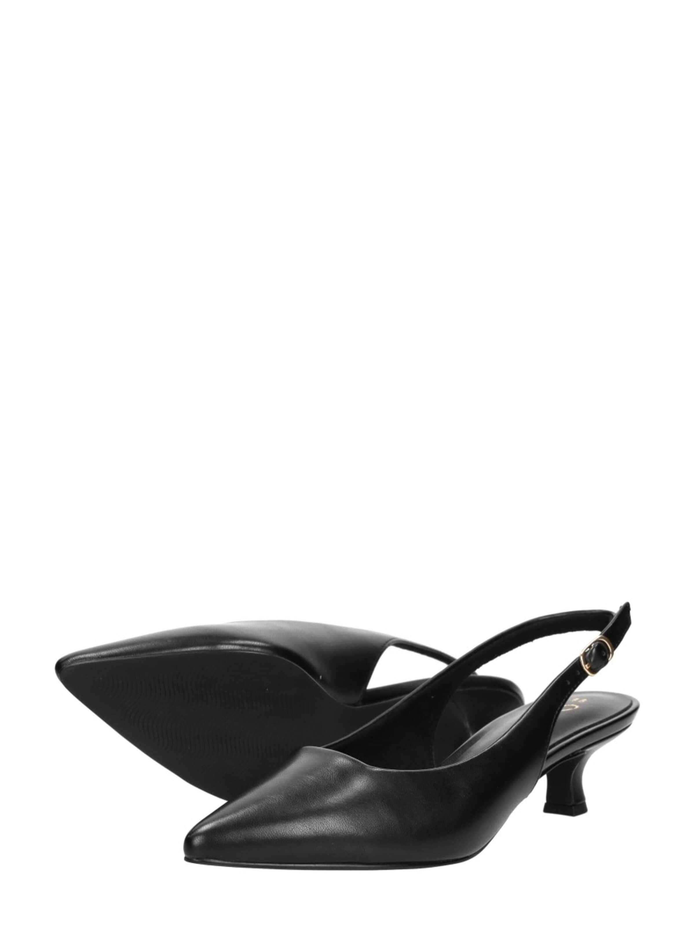 MARCO TOZZI - Sapatos abertos atrás em preto