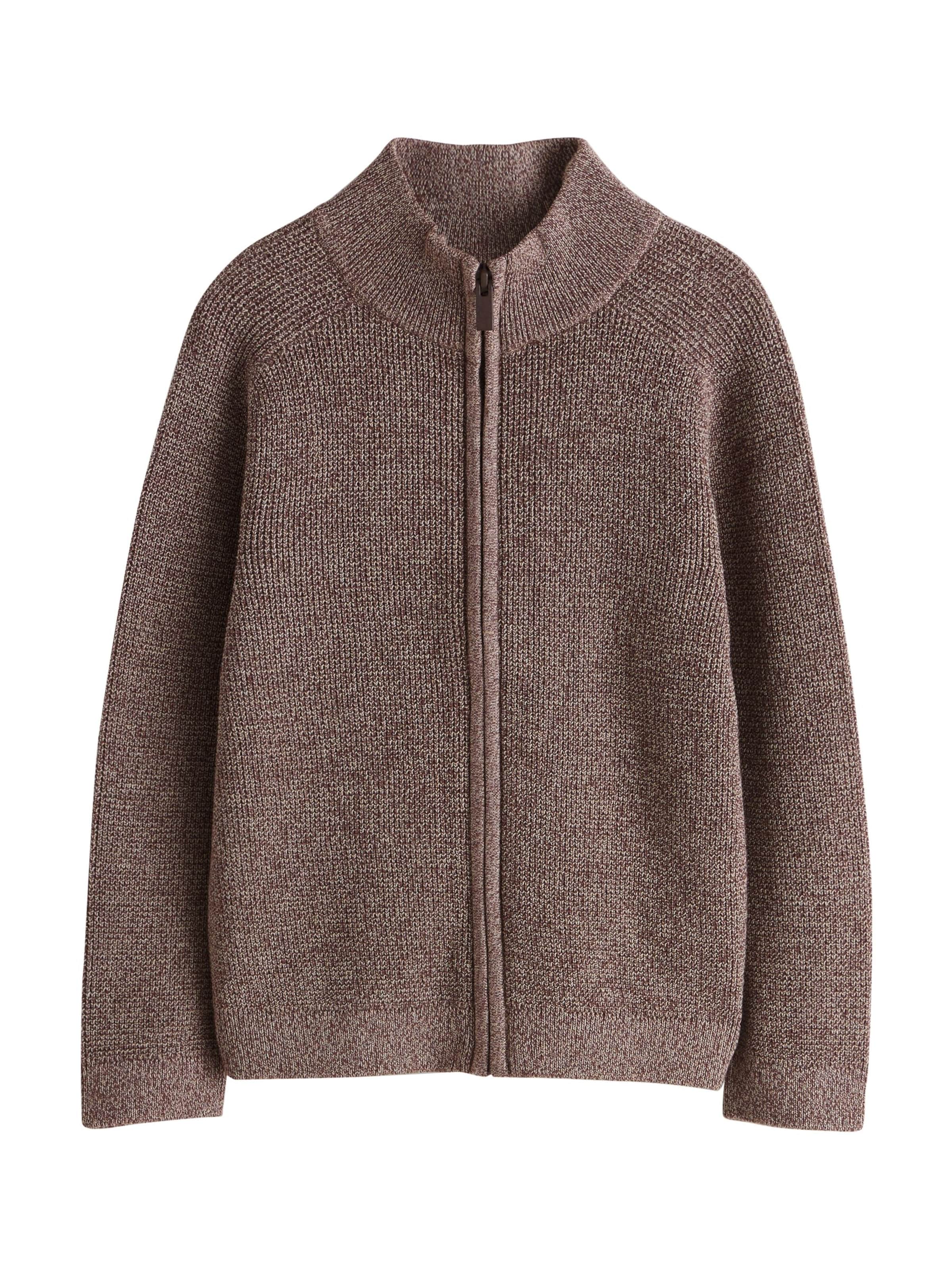 Next Kampsun, värv pruun: eest vaates