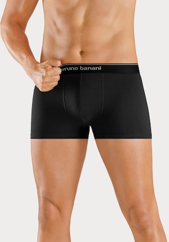 BRUNO BANANI Boxer shorts in Black: front