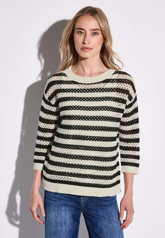 STREET ONE Pullover in Schwarz: Vorderseite
