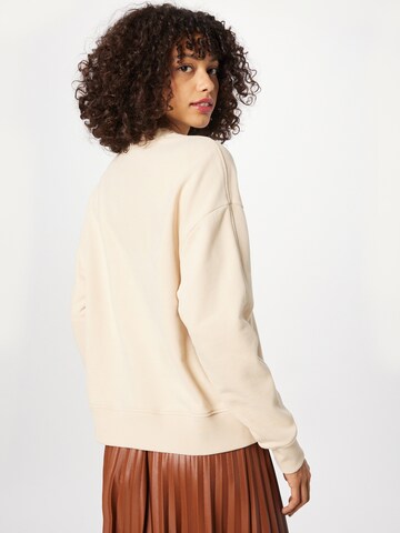 BOSS Black - Sweatshirt 'Ecaisa' em amarelo