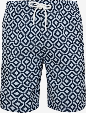 La V Swimming shorts in Blue: front