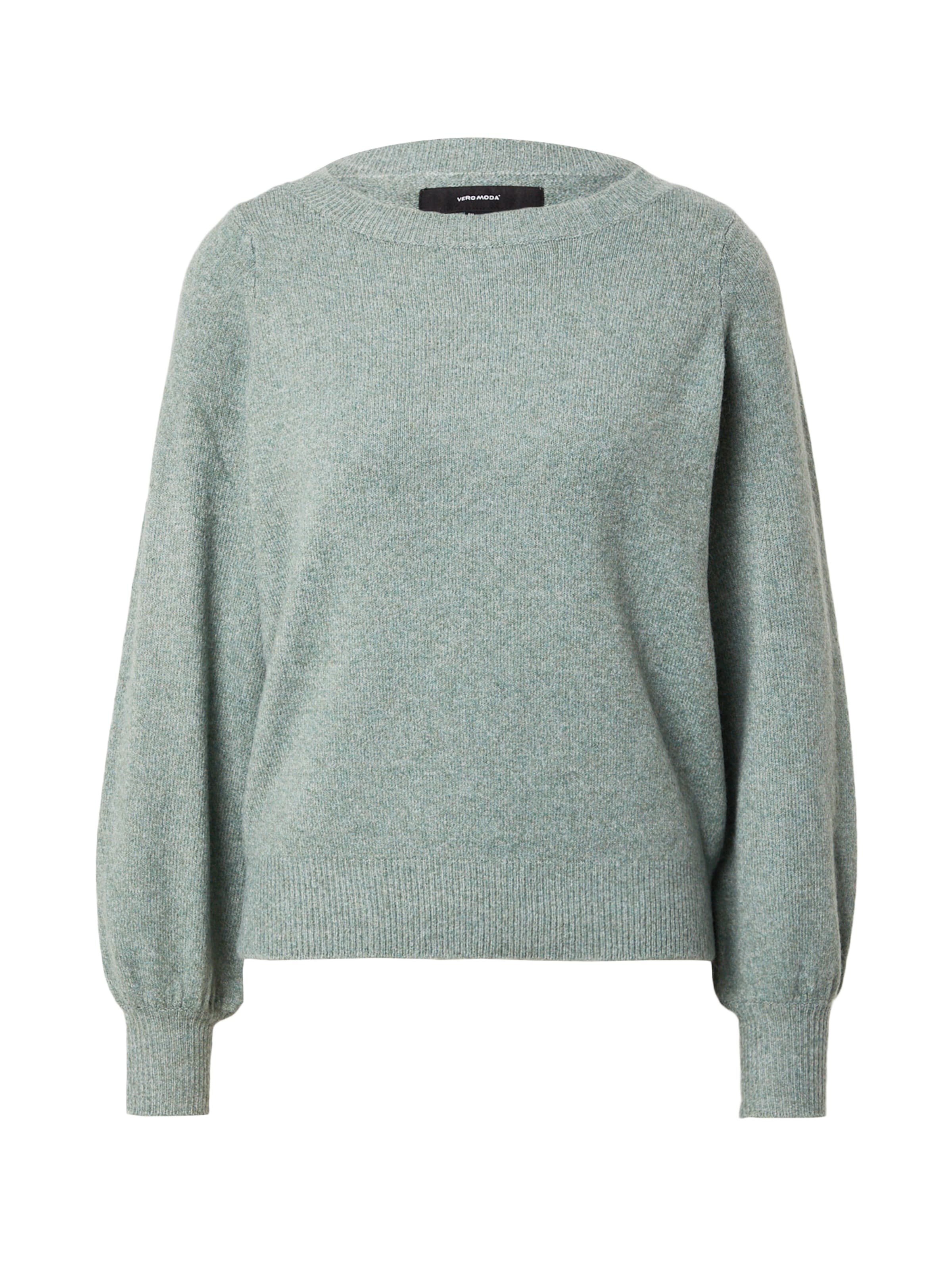 VERO MODA Sweater 'Brilliant' in Green: front