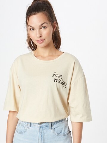 Tricou de la Trendyol pe bej: față