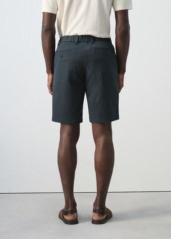 MANGO MAN Regular Shorts 'Gracia' in Blau
