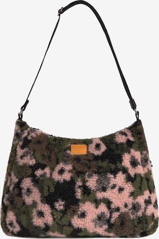 Sac à bandoulière Wouf en mélange de couleurs : devant