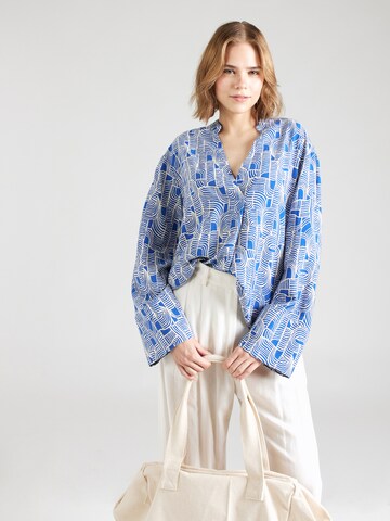 OBJECT Blouse 'DAYA' in Blauw: voorkant