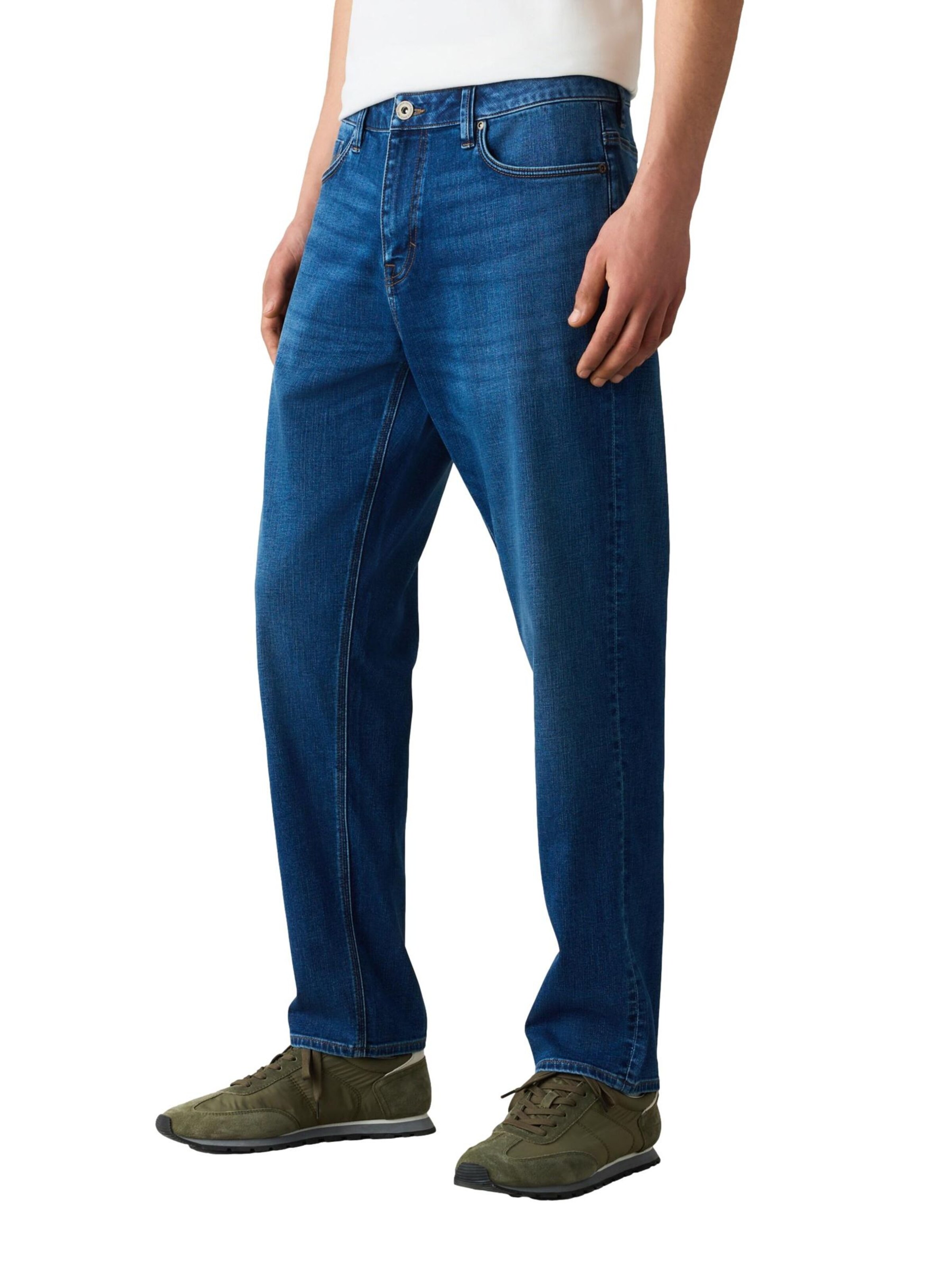 Next Slimfit Jeans 'Motionflex' i blå: forside