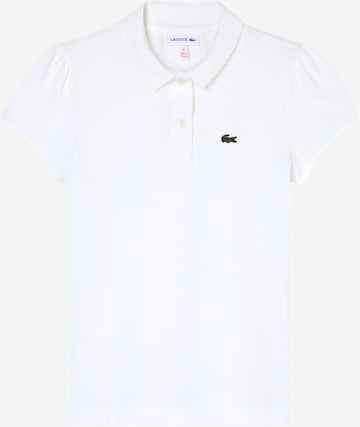 LACOSTE Shirt in White: front