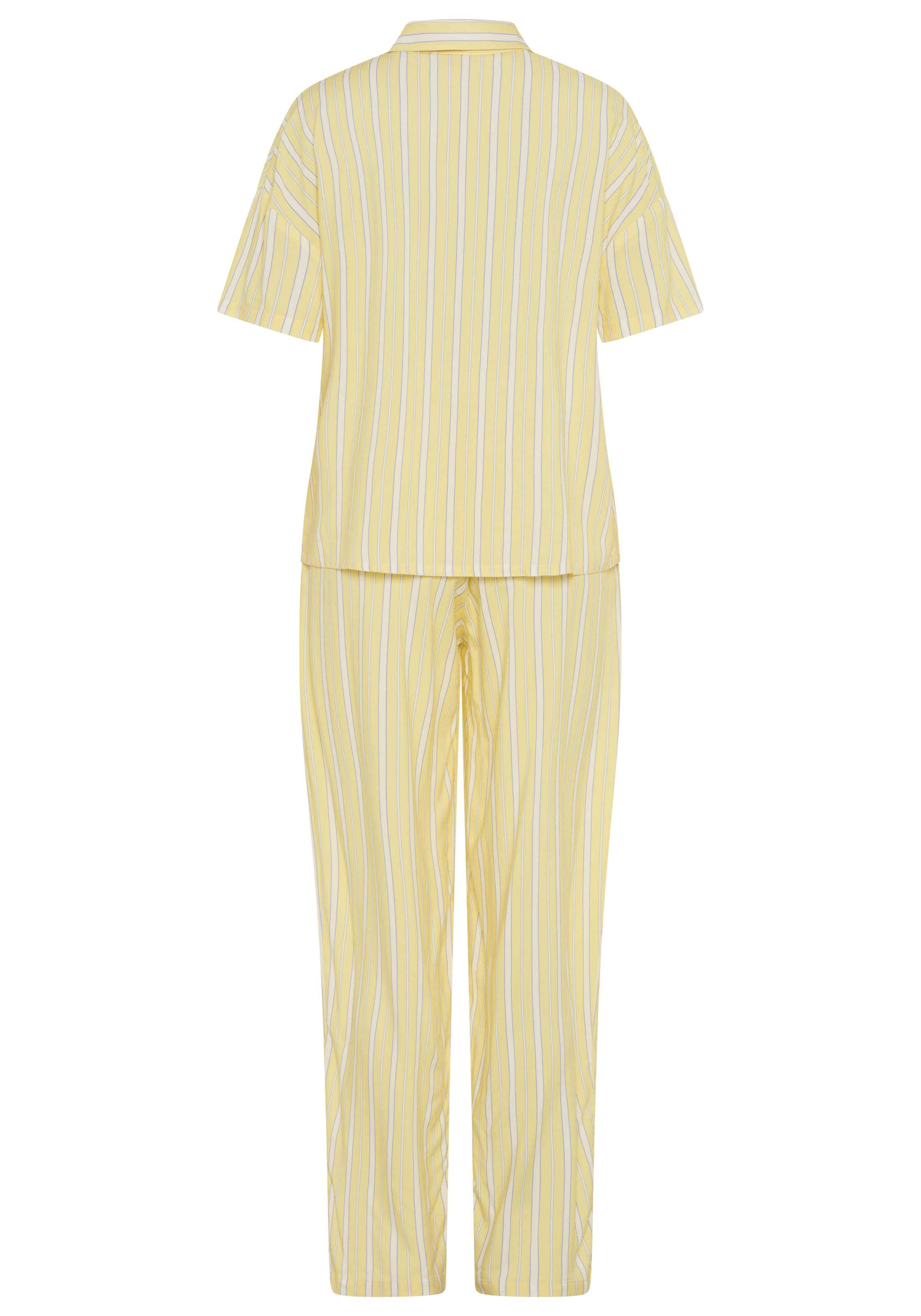 LSCN by LASCANA Pyjama in Geel