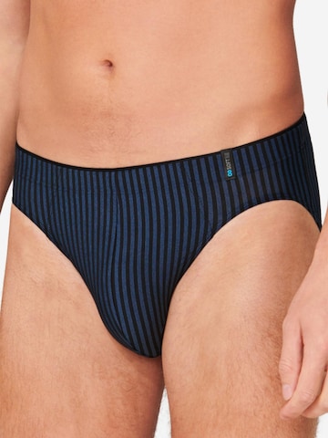 SCHIESSER Slip 'Long Life Soft' in Blauw: voorkant