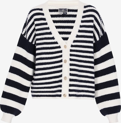 Kardiganas iš DreiMaster Maritim, spalva – tamsiai mėlyna / balta, Prekių apžvalga