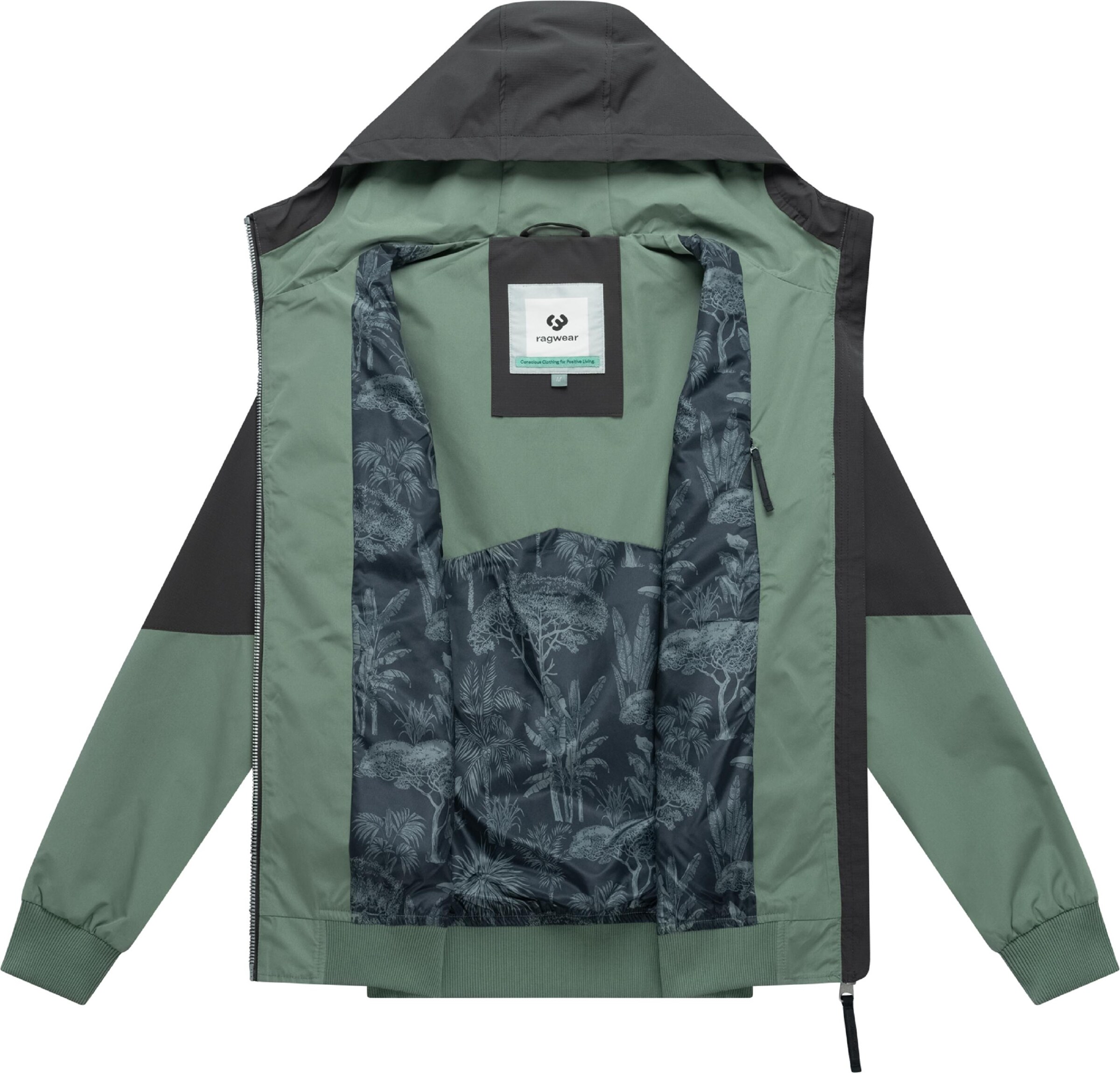 Ragwear Tussenjas 'Sherwend ' in Groen