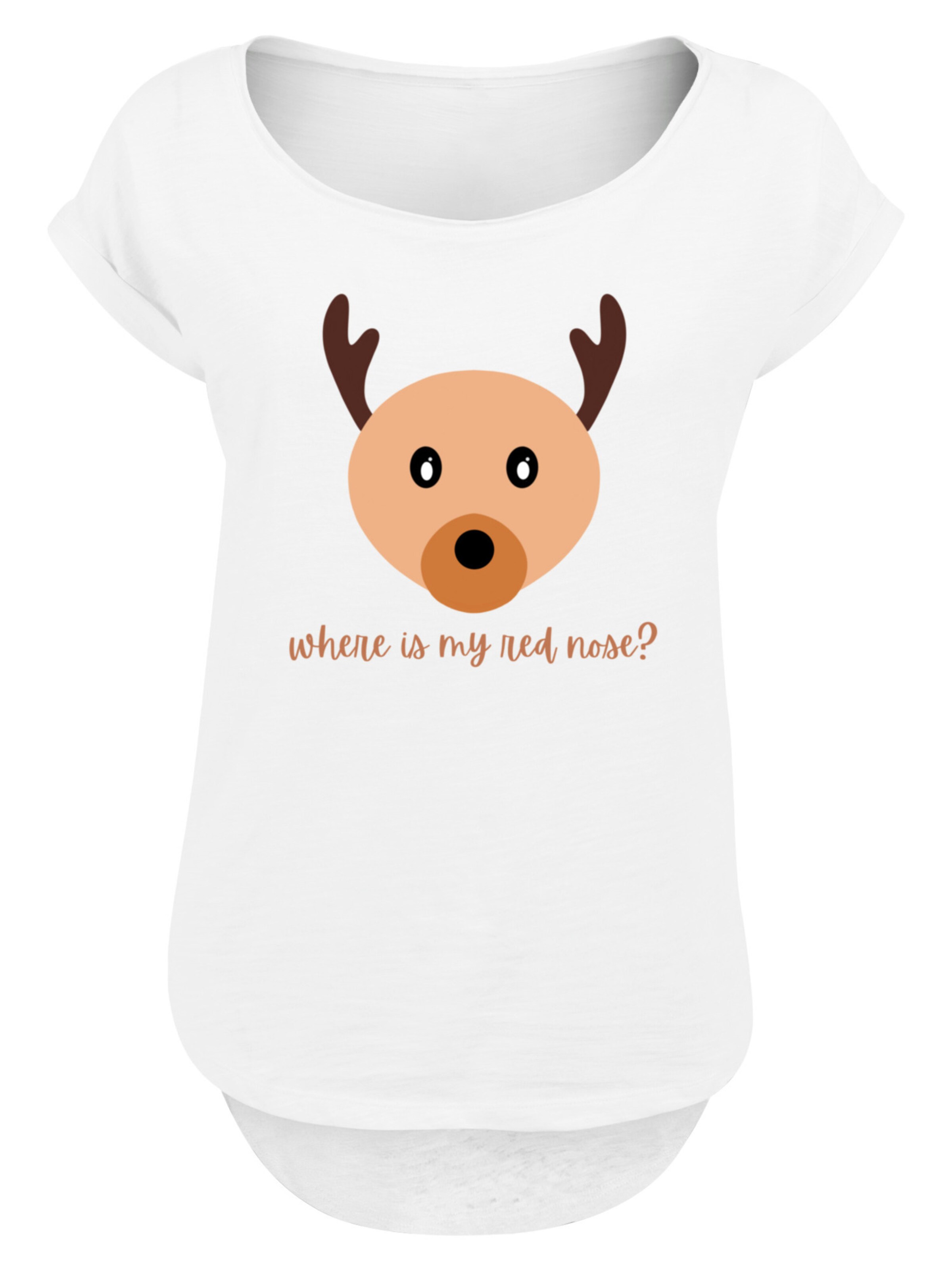 T-shirt F4NT4STIC en blanc : devant