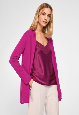 include Knit Cardigan in Pink: front