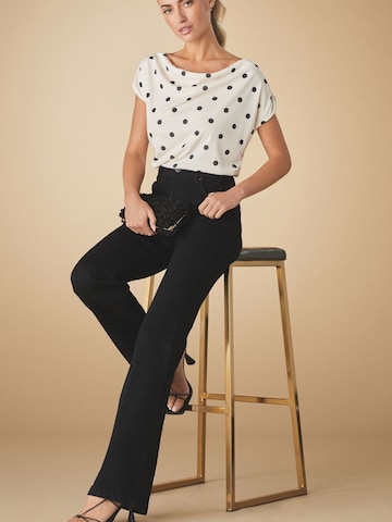 Next Laienev Teksapüksid, värv must