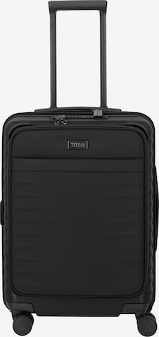 TITAN Trolley 'UPGRADE' in Schwarz: Vorderseite