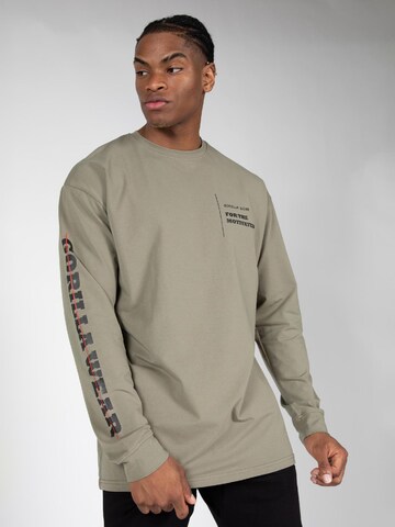 Maglia funzionale di Gorilla Wear in grigio: frontale
