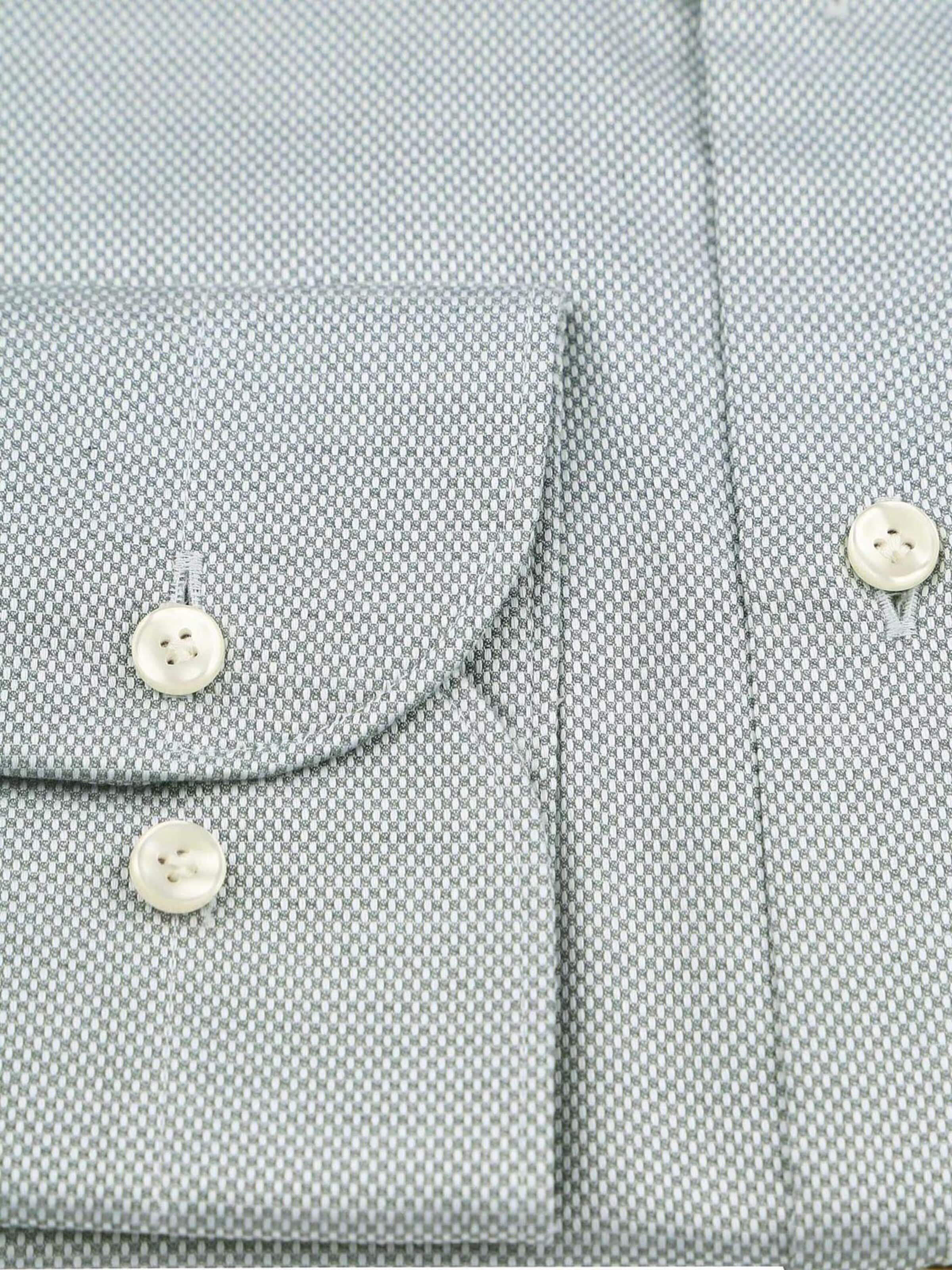 Profuomo Slim fit Button Up Shirt in Green