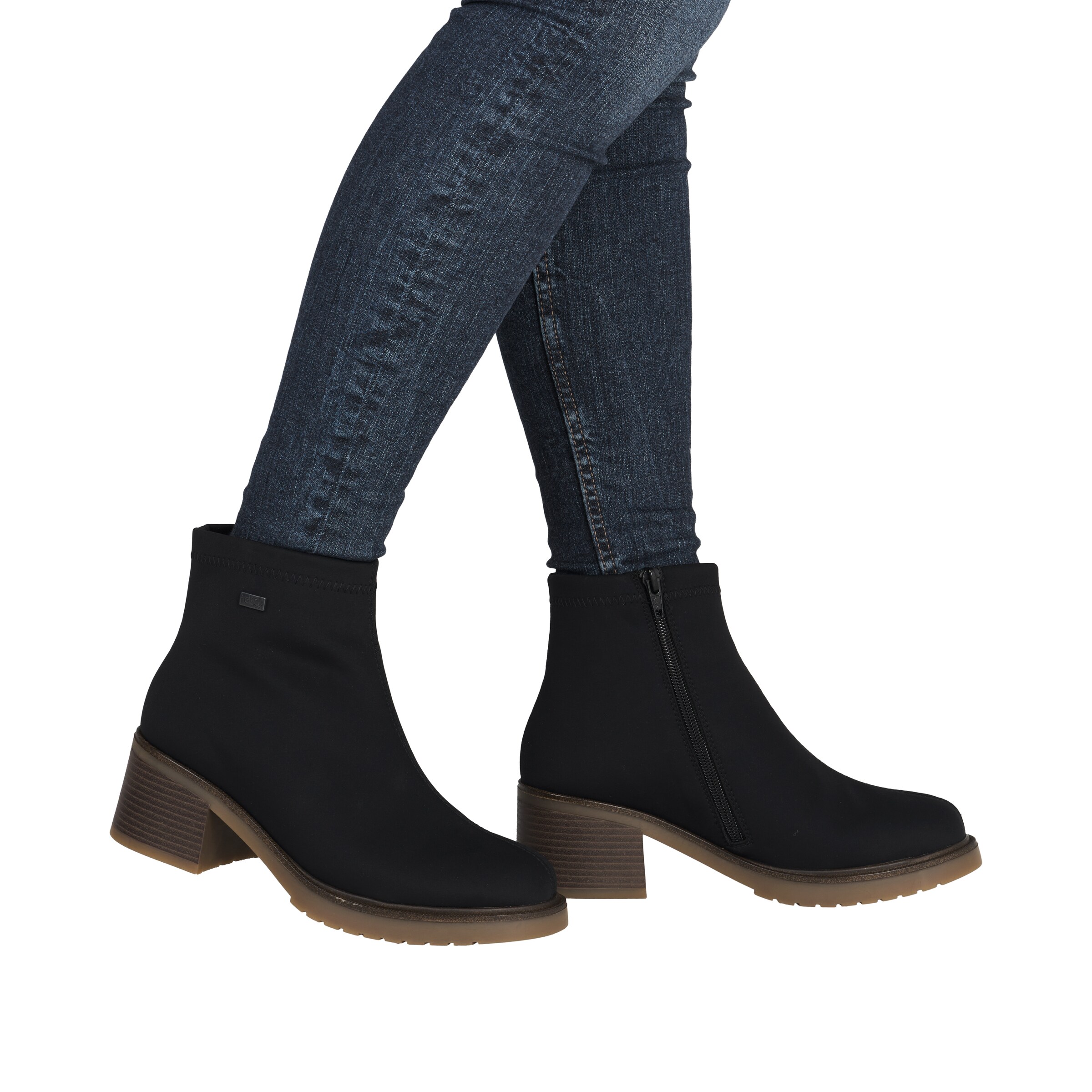 Rieker Stiefelette in Schwarz