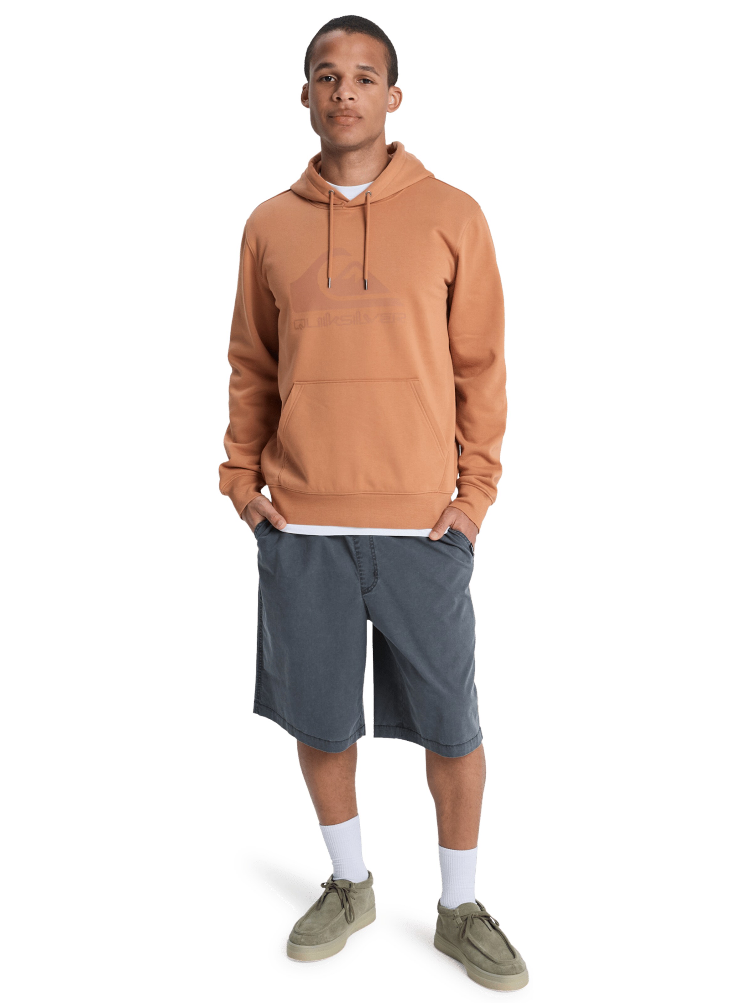 QUIKSILVER Sweatshirt in Orange