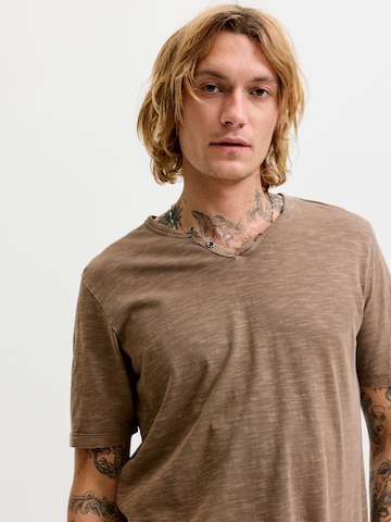 JACK & JONES Regular fit Shirt 'JJESplit' in Bruin