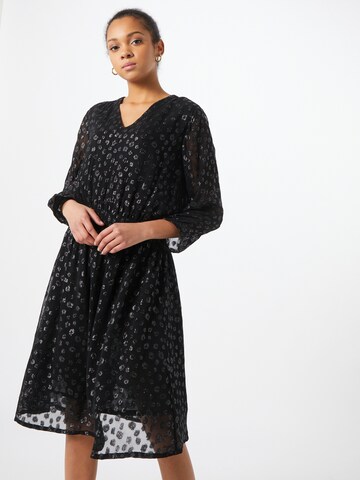 Robe 'Fabianna' Part Two en noir : devant