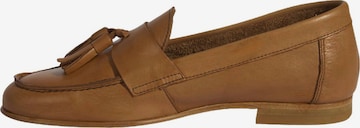 Desa Classic Flats 'Beleg' in Brown: front