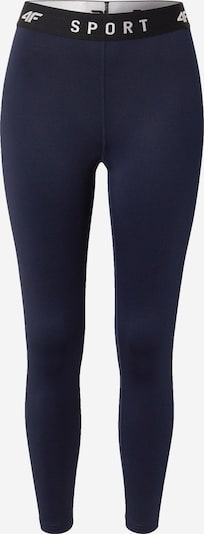 4F Športové nohavice - námornícka modrá / čierna / biela, Produkt